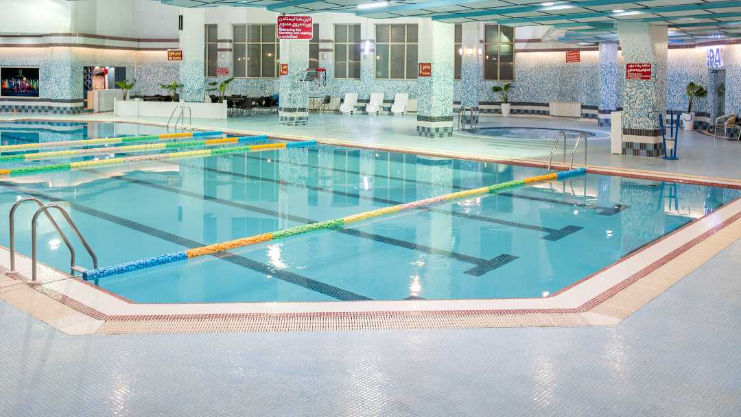 مجموعه آبی و استخر و اسپا شعبه هتل پارس مشهد
